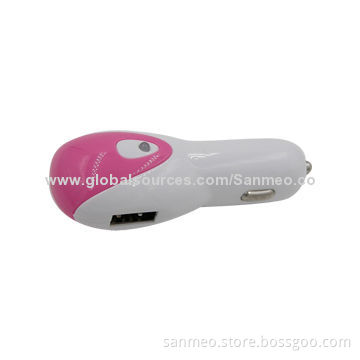 Universal Dual USB Port Car Charger, Short-circuit Protection, Automatic Overload CutoffNew